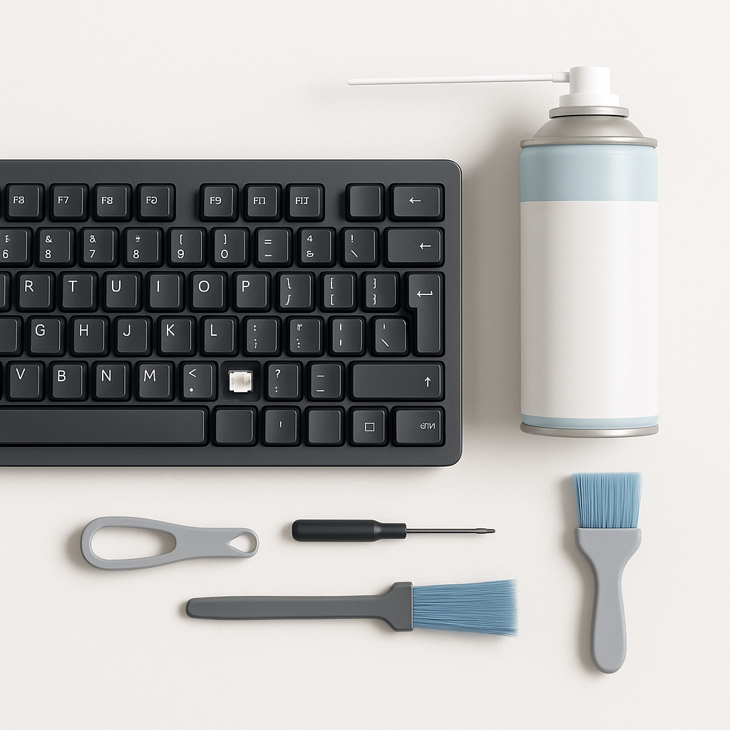 Μάθετε πώς να επισκευάσετε ένα πλήκτρο πληκτρολογίου με απλά βήματα